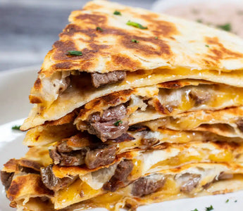 Quesadillas de bistec con queso - Wine.com.mx