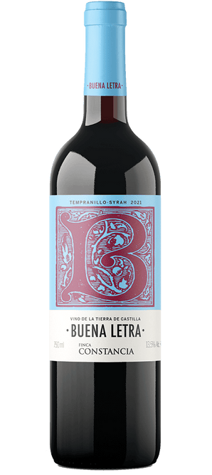 Vino Tinto Español Buena Letra Tempranillo Syrah - Wine.com.mx