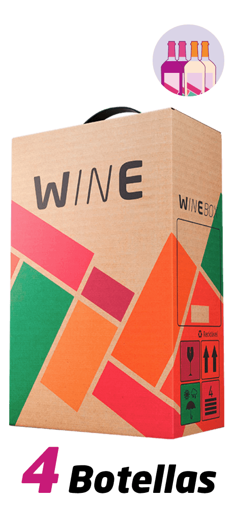 WineBox plan 4 Botellas - Wine.com.mx