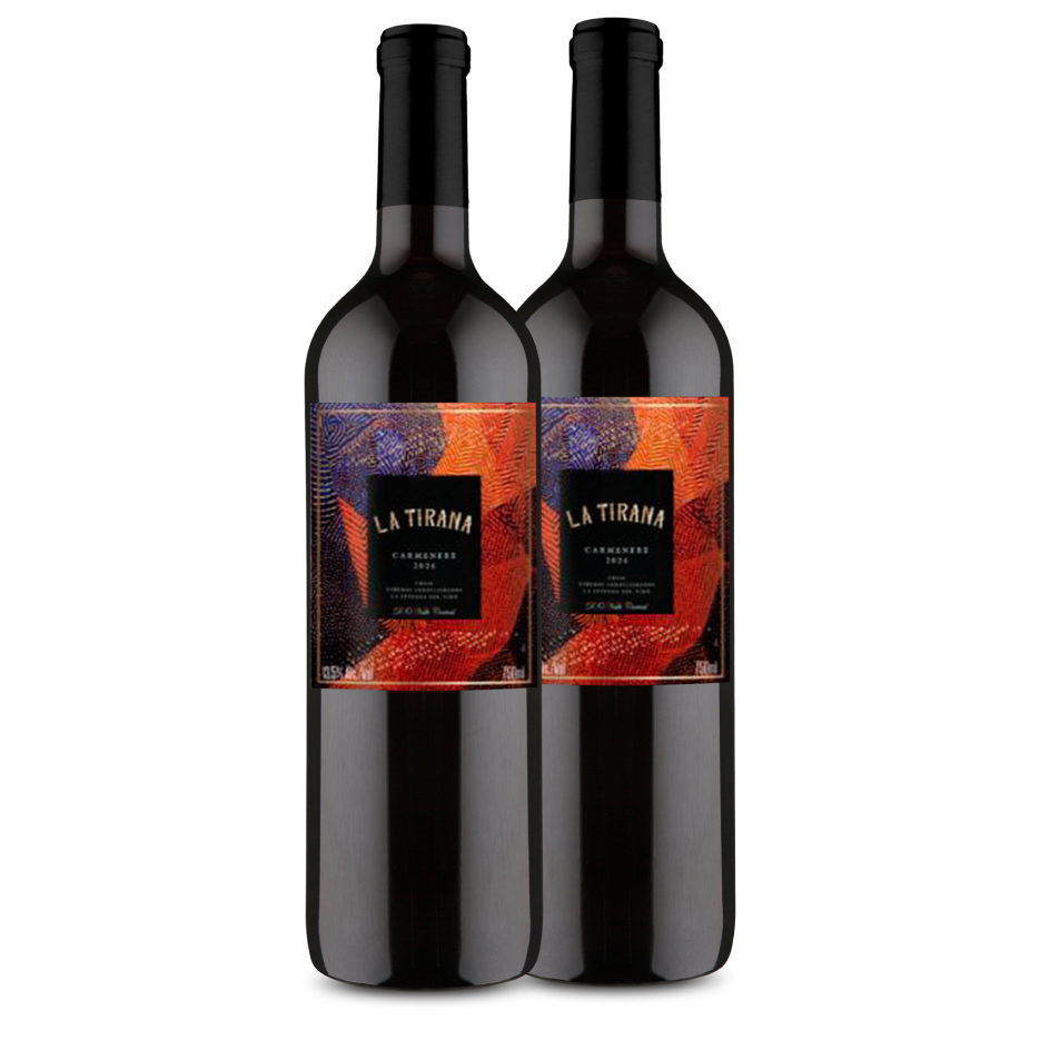 Coleccion 2 Botellas - Chile (La Tirana D.O. Valle Central Carménère + Syrah)