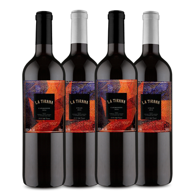 Coleccion 4 Botellas - Chile (La Tirana D.O. Valle Central Carménère + Syrah)