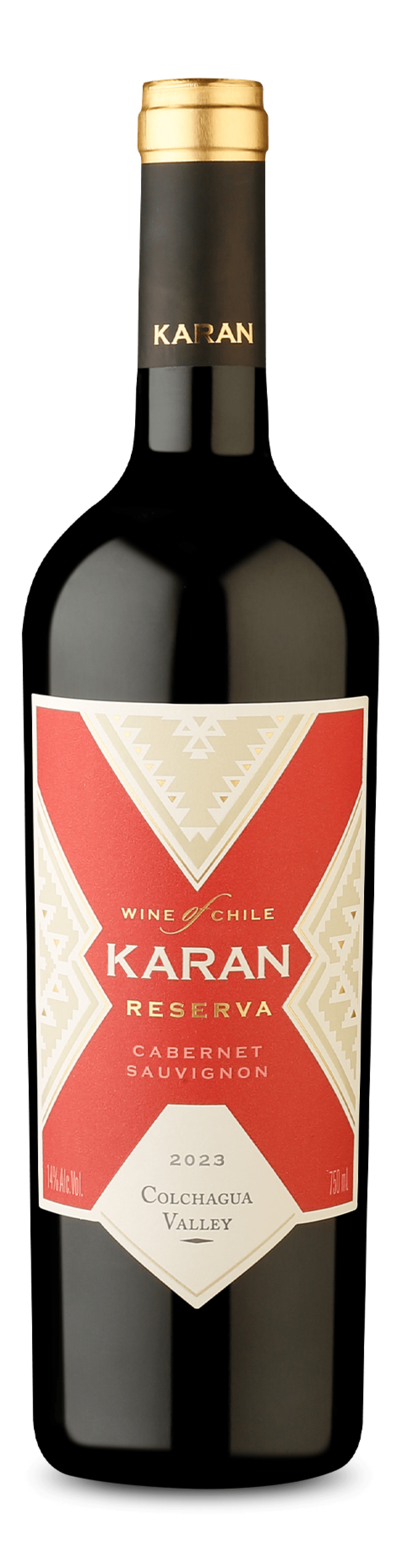 Vino Karan Reserva D.O. Colchagua Valley Cabernet Sauvignon