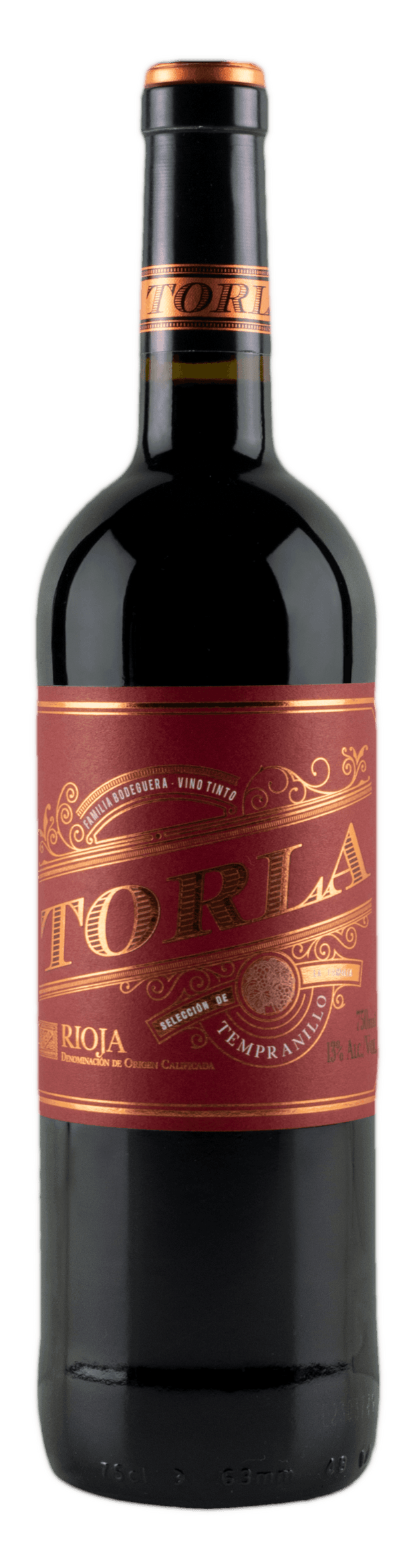 Vino Tinto Español Torla D.O.Ca. Rioja Tempranillo - Wine.com.mx